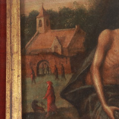 Dipinto con San Girolamo Penitente