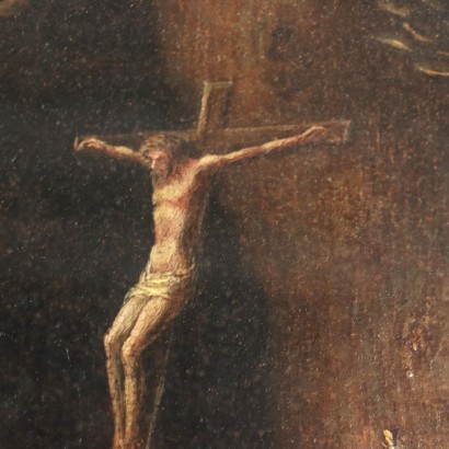 Dipinto con San Girolamo Penitente