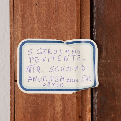 Dipinto con San Girolamo Penitente