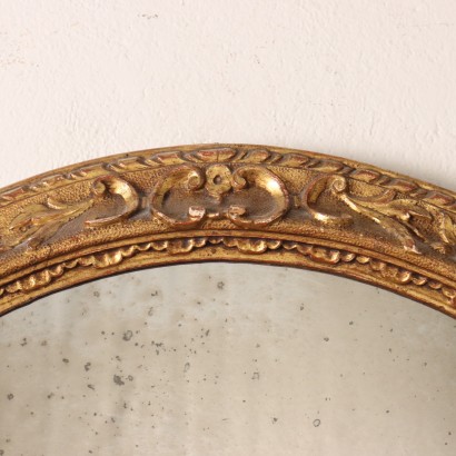 Specchio Ovale in Stile Barocchetto