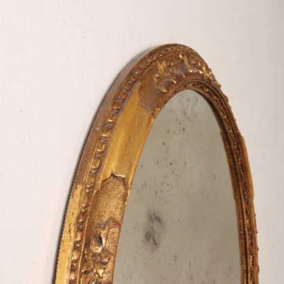Specchio Ovale in Stile Barocchetto