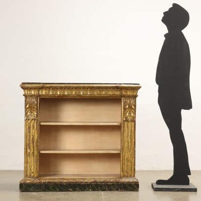 Bibliothèque ouverte de style baroque