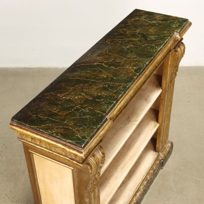 Bibliothèque ouverte de style baroque