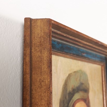 Peinture d'Antonio Vallone, Portrait d'un gamin des rues, Antonio Vallone, Antonio Vallone, Antonio Vallone, Antonio Vallone, Antonio Vallone