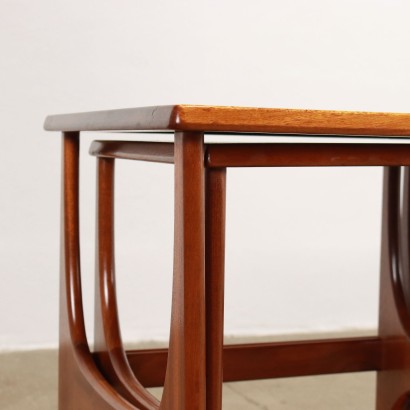 Trio de tables basses anglaises des années 60