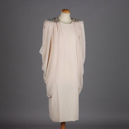 Vestido vintage rosa claro