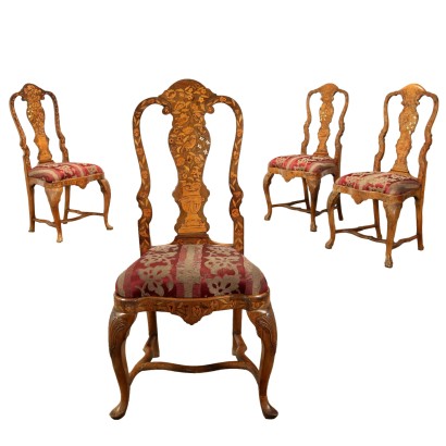Groupe de chaises hollandaises par Gusto Baro