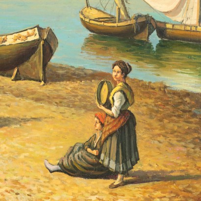 Tableau Aperçu du golfe de Naples