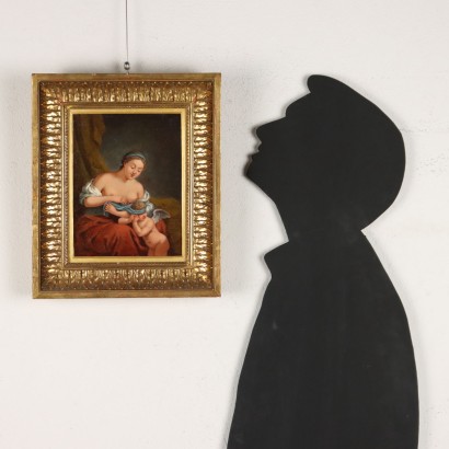Dipinto con Venere e Amore