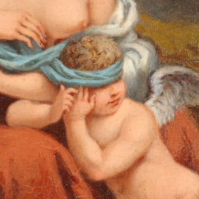 Dipinto con Venere e Amore