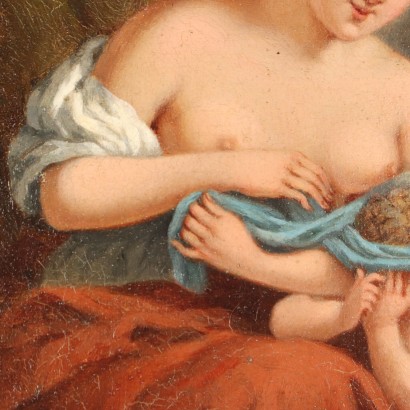 Dipinto con Venere e Amore