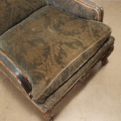 Paire de Fauteuils de Style Baroque
