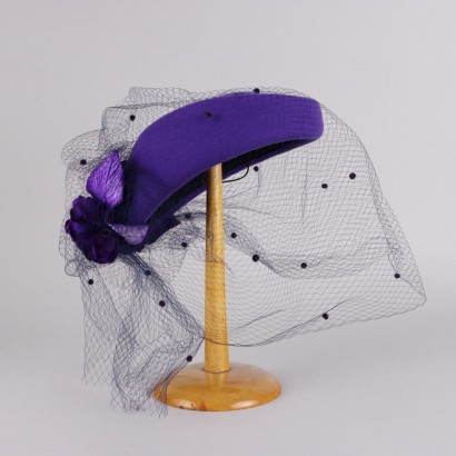 Chapeau vintage violet Federici