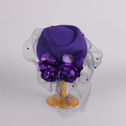 Chapeau vintage violet Federici