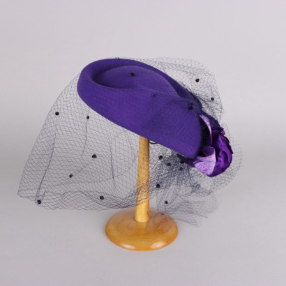 Chapeau vintage violet Federici