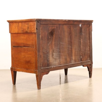 Empire chest of drawers in Walnut