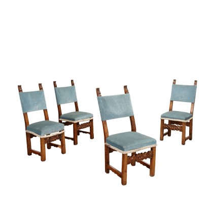 Gruppo di Sedie Barocco