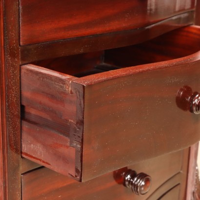 Pair of Luigi Fili style bedside tables