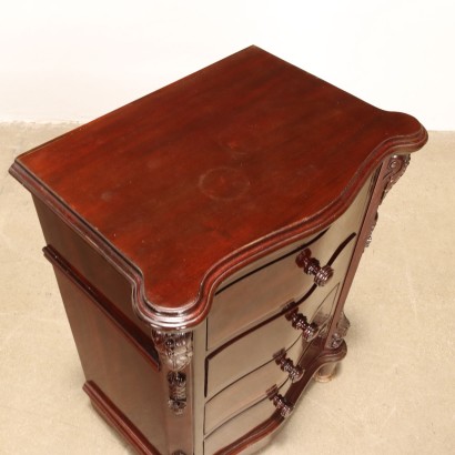 Pair of Luigi Fili style bedside tables