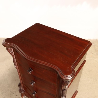 Pair of Luigi Fili style bedside tables