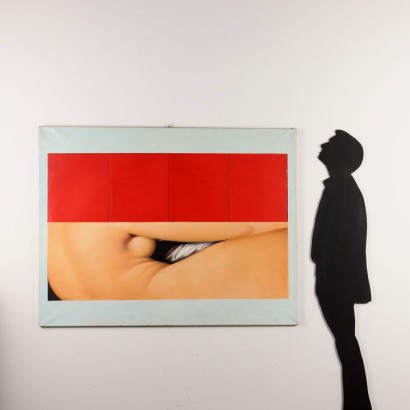 Painting by Aurelio Caminati, Nude with barrier, Aurelio Caminati, Aurelio Caminati, Aurelio Caminati, Aurelio Caminati, Aurelio Caminati
