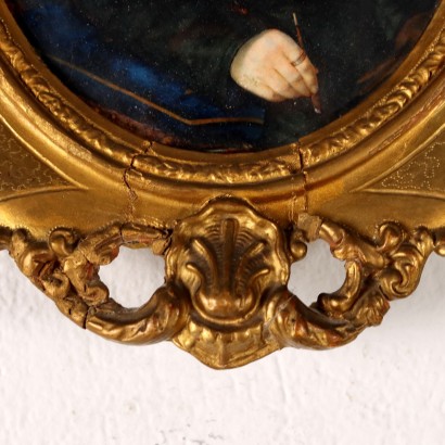 Dipinto Ritratto maschile 1857