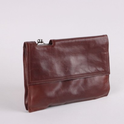 Cartera De Cuero De Época