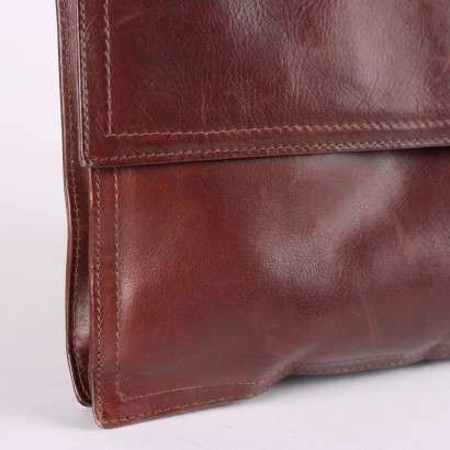 Vintage-Leder-Clutch