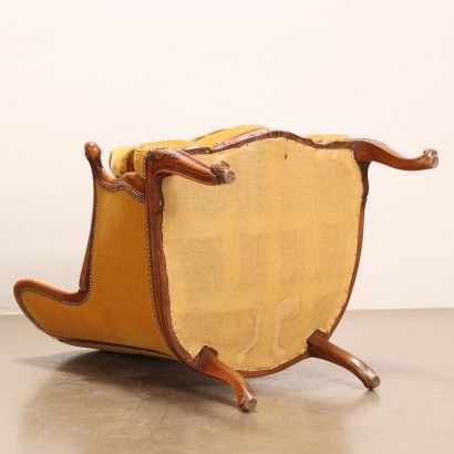Pair of Bergère in Baroque Style