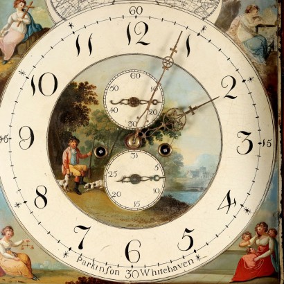George III Pendulum Clock