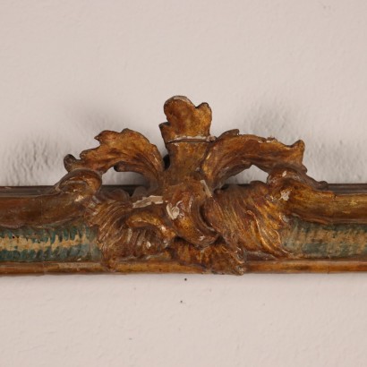 Lacquered and gilded Baroque frame