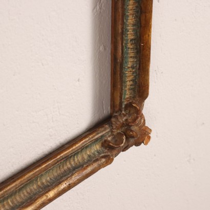 Lacquered and gilded Baroque frame