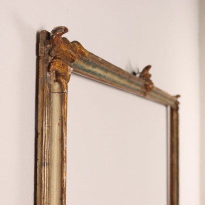 Lacquered and gilded Baroque frame
