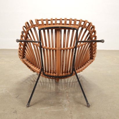 Poltroncine in Vimini Anni 60