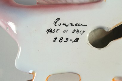 moderne Antiquitäten, Keramik, Objekte, Antonio Ronzan (20.), 1950er, 20. Jahrhundert, Fisch