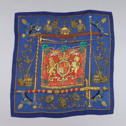 Hermes Fular Dieu et Mon Droit