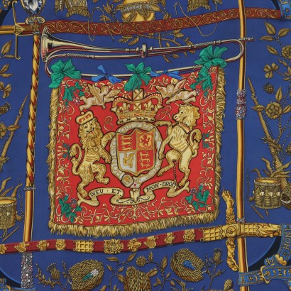 Hermes Foulard Dieu et Mon Droit