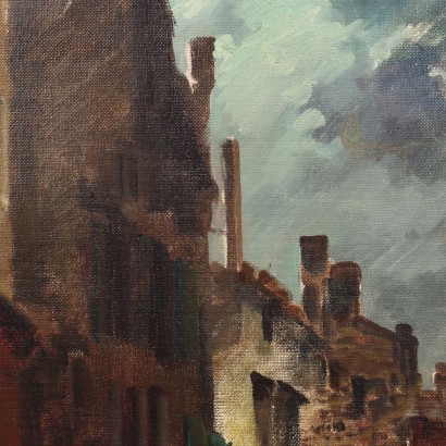 Dipinto di Felice Giordano,Calle a Venezia,Felice Giordano,Felice Giordano,Felice Giordano