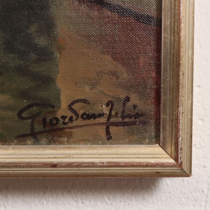Dipinto di Felice Giordano,Calle a Venezia,Felice Giordano,Felice Giordano,Felice Giordano