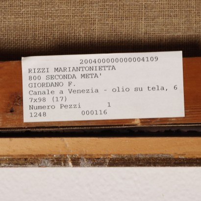 Dipinto di Felice Giordano,Calle a Venezia,Felice Giordano,Felice Giordano,Felice Giordano