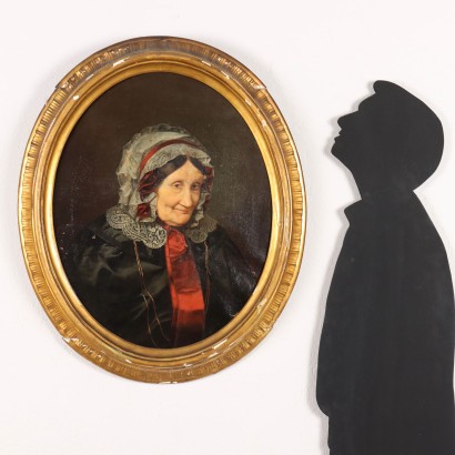 Retrato de una dama 1858