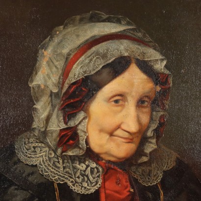 Retrato de una dama 1858