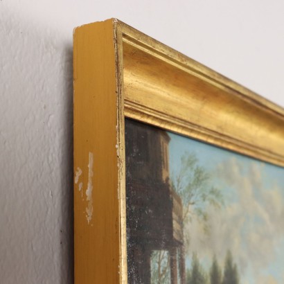 Pintado con escena de género, El regreso de la caza.