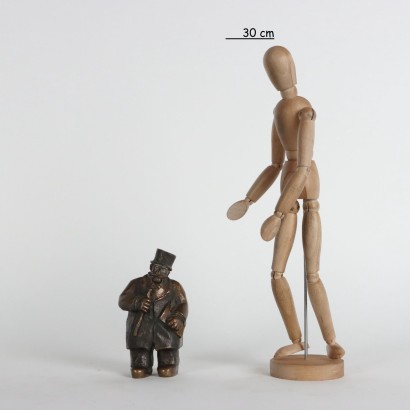 Figura in Bronzo Franz Borghese