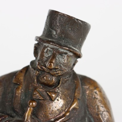 Figura in Bronzo Franz Borghese