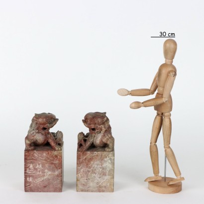 Coppia di Sigilli in Steatite