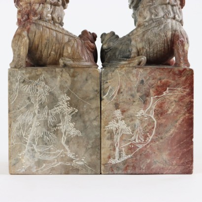 Coppia di Sigilli in Steatite