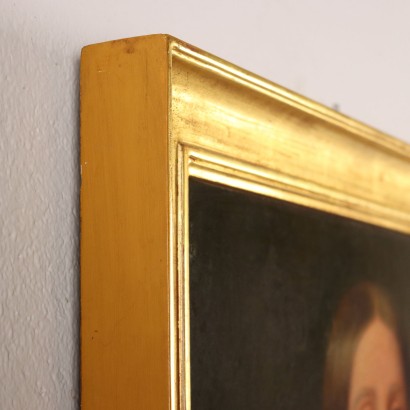 Gemaltes Frauenporträt