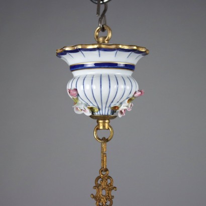 Capodimonte porcelain chandelier