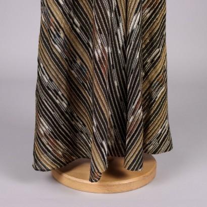 Langes Missoni-Kleid